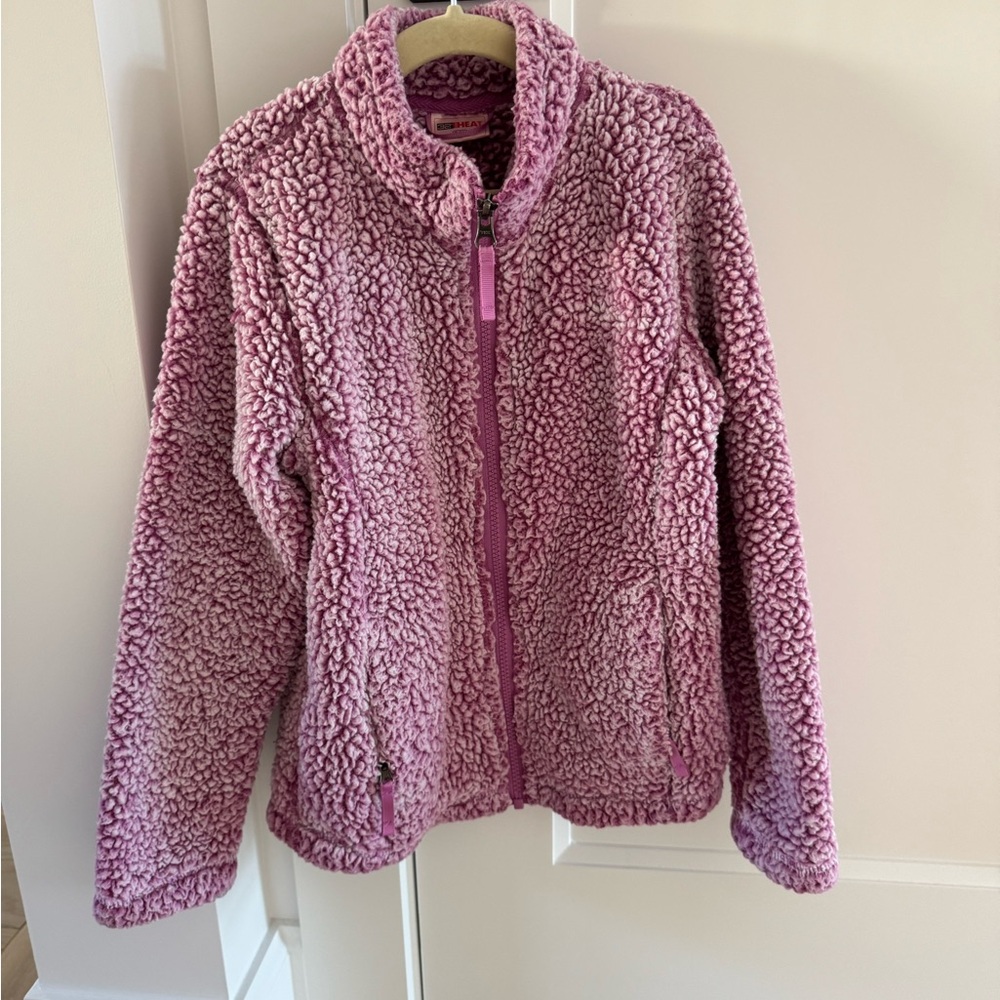 32 Degrees Lavender Sherpa Jacket